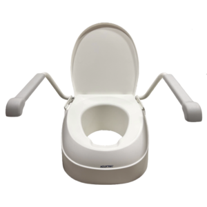 Raised Toilet Seat – AT 900 with armrest