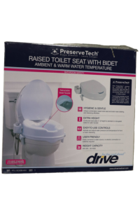 Raised Toilet Seat with Bidet
